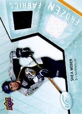 2008-09 Upper Deck Ice Frozen Fabrics #FFWB Shea Weber