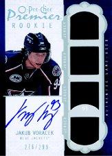 2008-09 OPC Premier #48 Jakub Voracek JSY AU RC