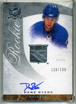 2008-09 The Cup #70 Dane Byers AU RC