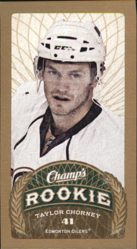 2009-10 Upper Deck Champ's #179 Taylor Chorney RC