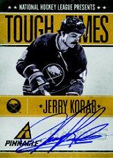 2010-11 Pinnacle Tough Times Autographs #JK Jerry Korab