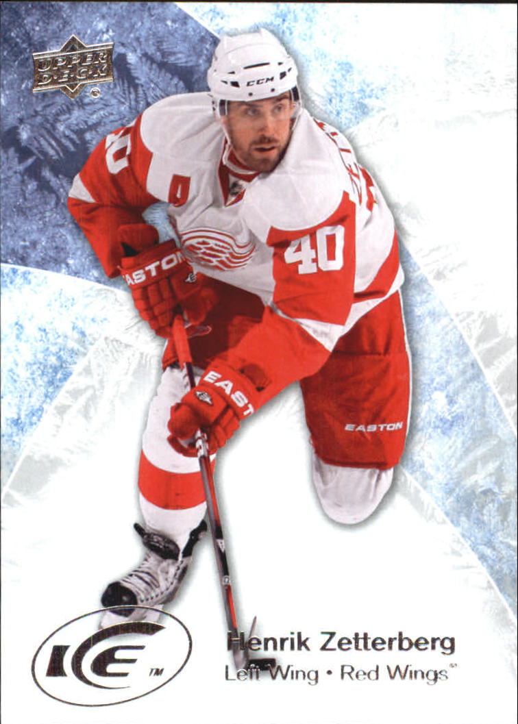 2011-12 Upper Deck Ice #35 Henrik Zetterberg