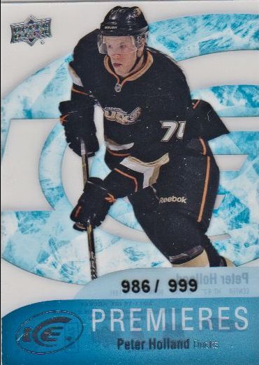2011-12 Upper Deck Ice #73 Peter Holland RC