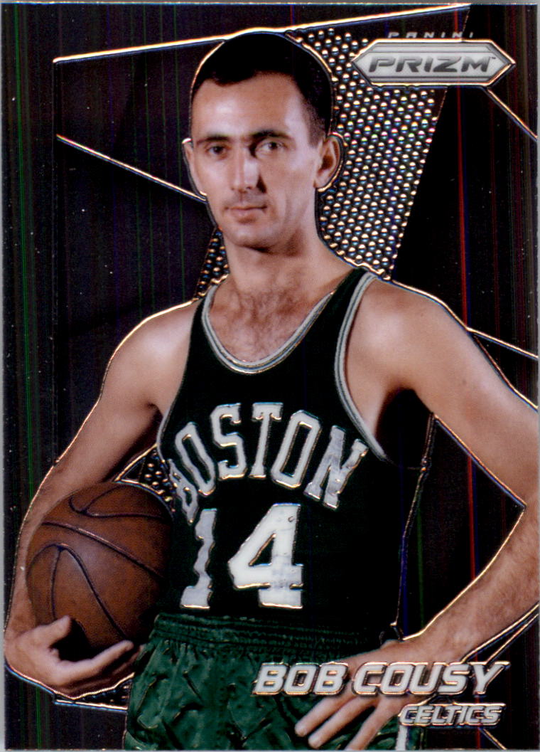 2014-15 panini prizm #215 bob cousy - nm-mt - celtics