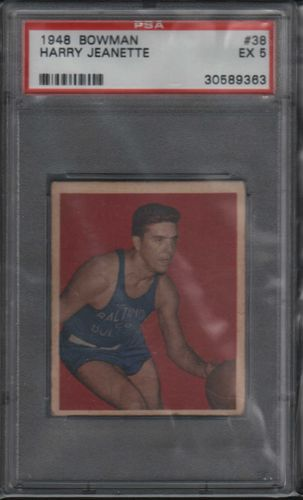 1948 Bowman #38 Buddy Jeanette CO RC