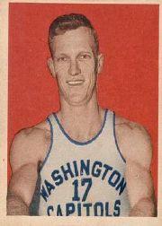 1948 Bowman #46 Bones McKinney RC