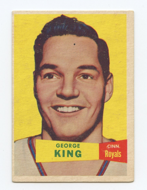 1957-58 Topps #6 George King DP RC