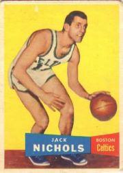 1957-58 Topps #9 Jack Nichols DP