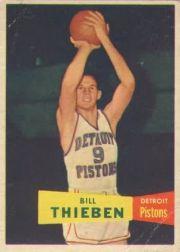 1957-58 Topps #20 Bill Thieben DP