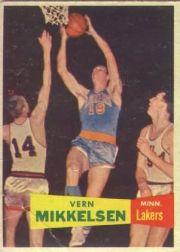 1957-58 Topps #28 Vern Mikkelsen RC