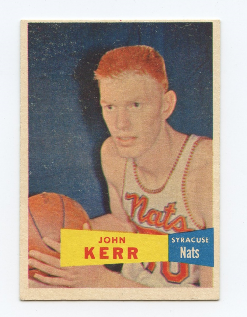 1957-58 Topps #32 Johnny Red Kerr RC