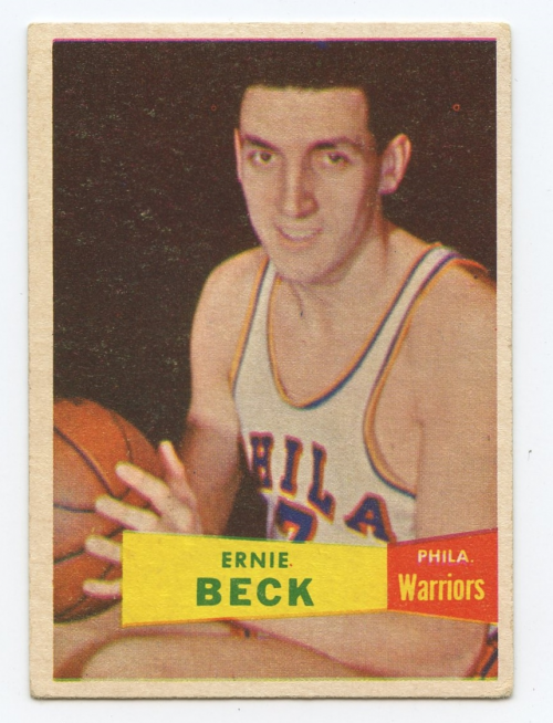 1957-58 Topps #36 Ernie Beck