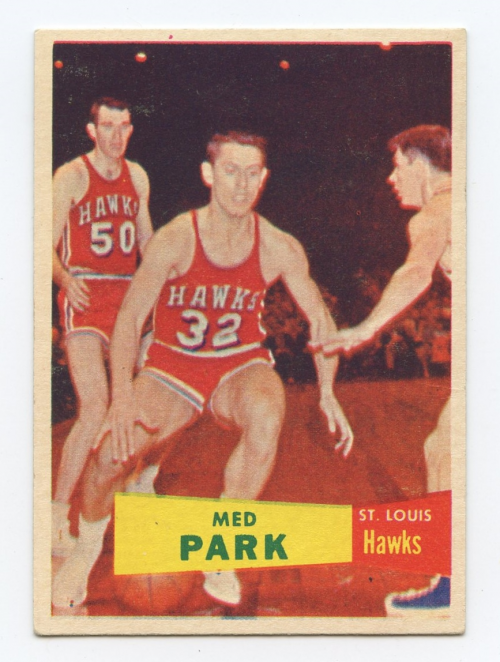 1957-58 Topps #45 Med Park RC