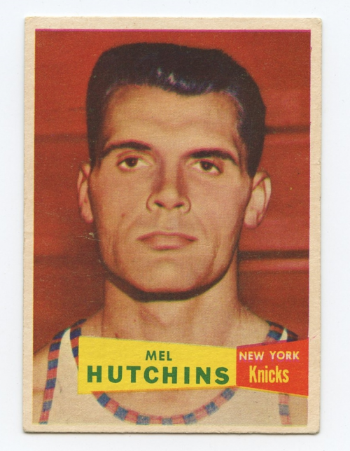 1957-58 Topps #46 Mel Hutchins DP