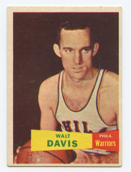 1957-58 Topps #49 Walt Davis