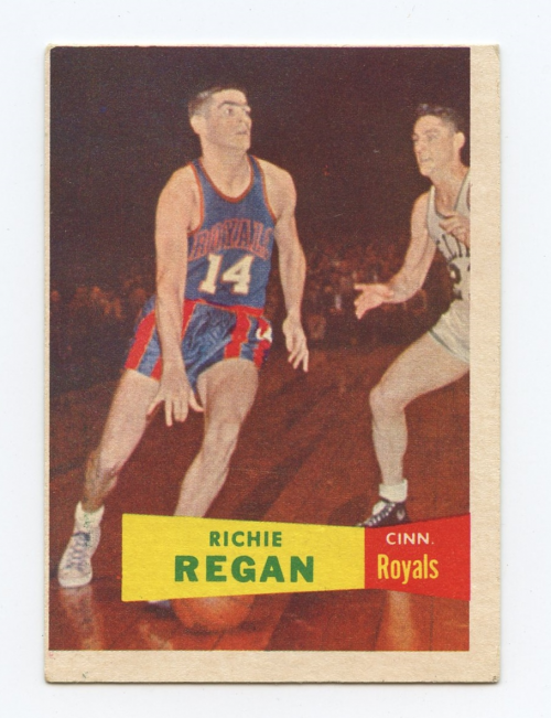 1957-58 Topps #50 Richie Regan RC
