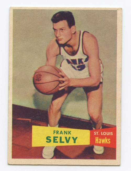 1957-58 Topps #51 Frank Selvy DP RC