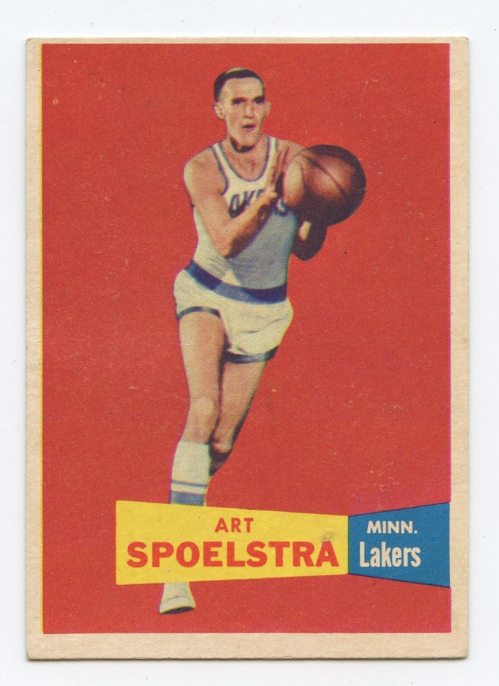 1957-58 Topps #52 Art Spoelstra DP