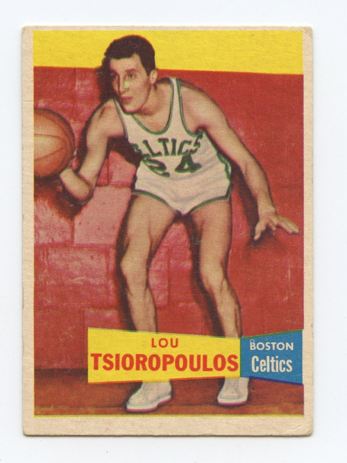 1957-58 Topps #57 Lou Tsioropoulos DP