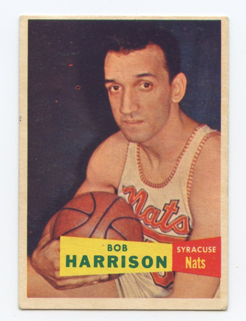 1957-58 Topps #63 Bob Harrison