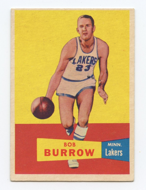 1957-58 Topps #64 Bob Burrow DP