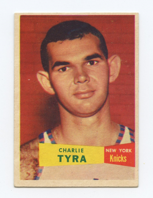 1957-58 Topps #68 Charlie Tyra DP