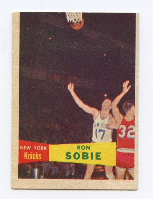 1957-58 Topps #69 Ron Sobie