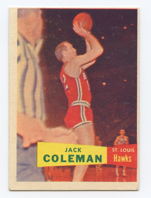 1957-58 Topps #70 Jack Coleman