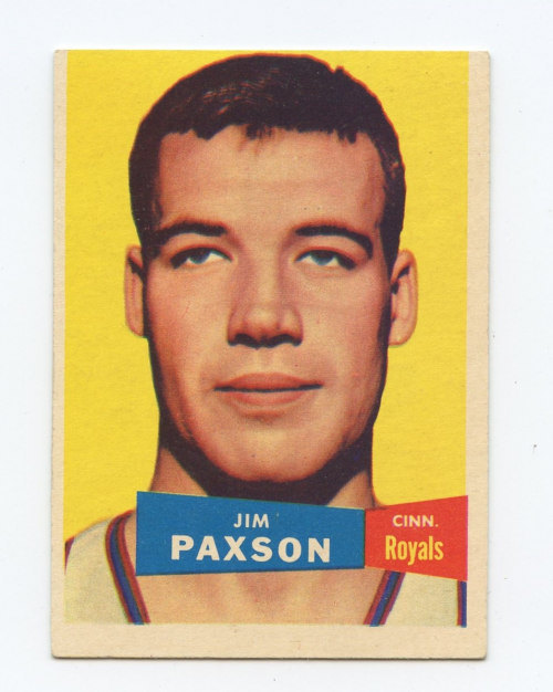 1957-58 Topps #73 Jim Paxson DP RC
