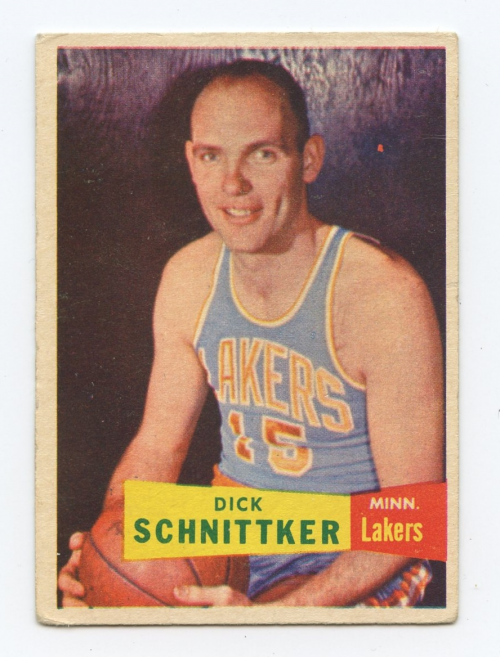1957-58 Topps #80 Dick Schnittker RC