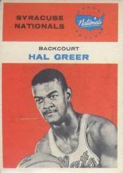 1961-62 Fleer #16 Hal Greer RC