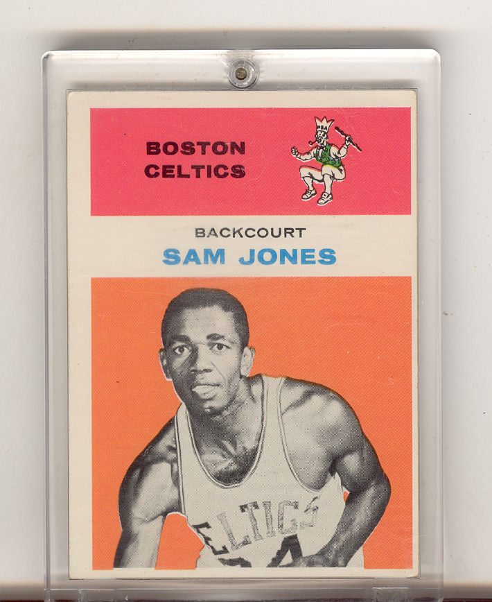 1961-62 Fleer #23 Sam Jones RC