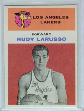 1961-62 Fleer #26 Rudy LaRusso RC