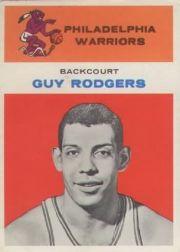 1961-62 Fleer #37 Guy Rodgers RC