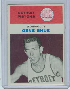 1961-62 Fleer #41 Gene Shue