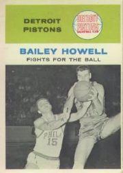 1961-62 Fleer #55 Bailey Howell IA