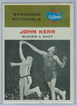 1961-62 Fleer #56 John Kerr IA