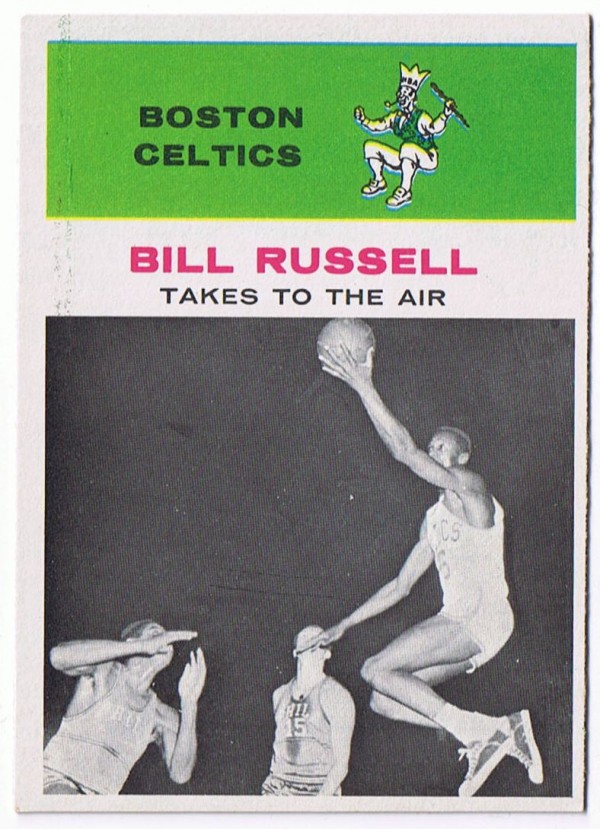 1961-62 Fleer #62 Bill Russell IA !