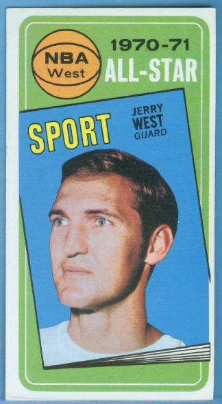 1970-71 Topps #107 Jerry West AS