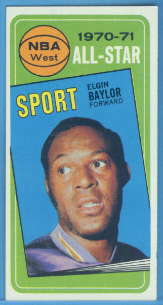 1970-71 Topps #113 Elgin Baylor AS
