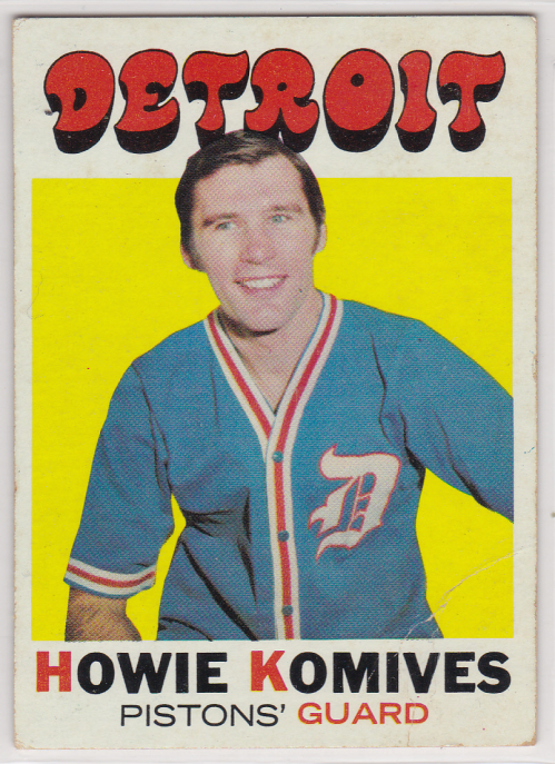 1971-72 Topps #53 Howie Komives