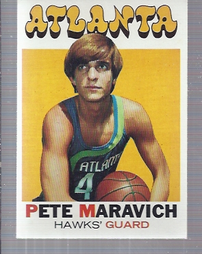 1971-72 Topps #55 Pete Maravich DP