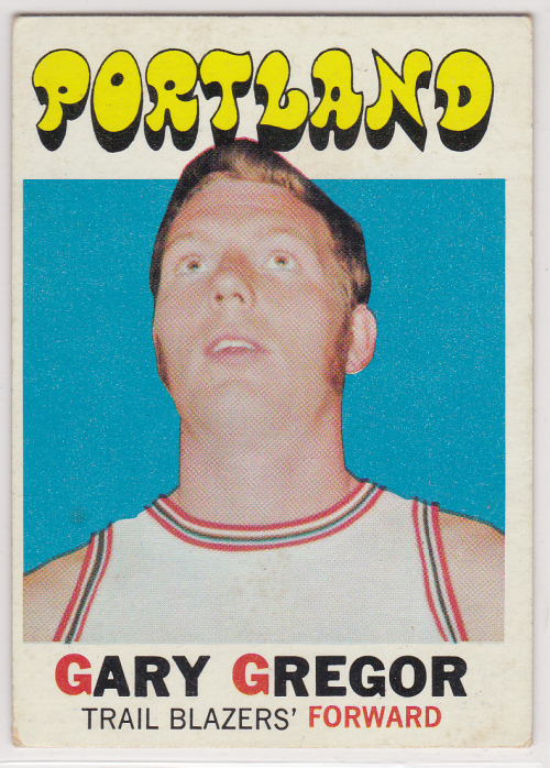 1971-72 Topps #56 Gary Gregor