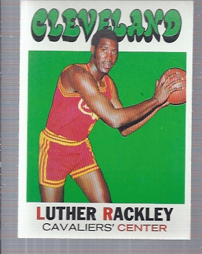 1971-72 Topps #88 Luther Rackley DP