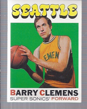 1971-72 Topps #119 Barry Clemens