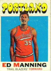 1971-72 Topps #122 Ed Manning
