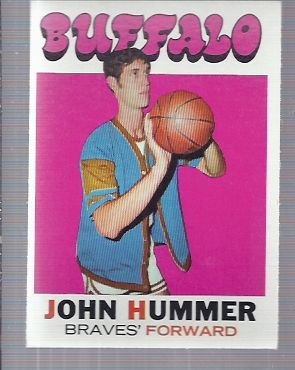 1971-72 Topps #125 John Hummer DP