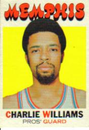 1971-72 Topps #158 Charlie Williams