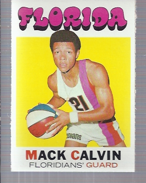 1971-72 Topps #160 Mack Calvin RC