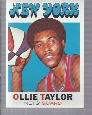 1971-72 Topps #182 Ollie Taylor